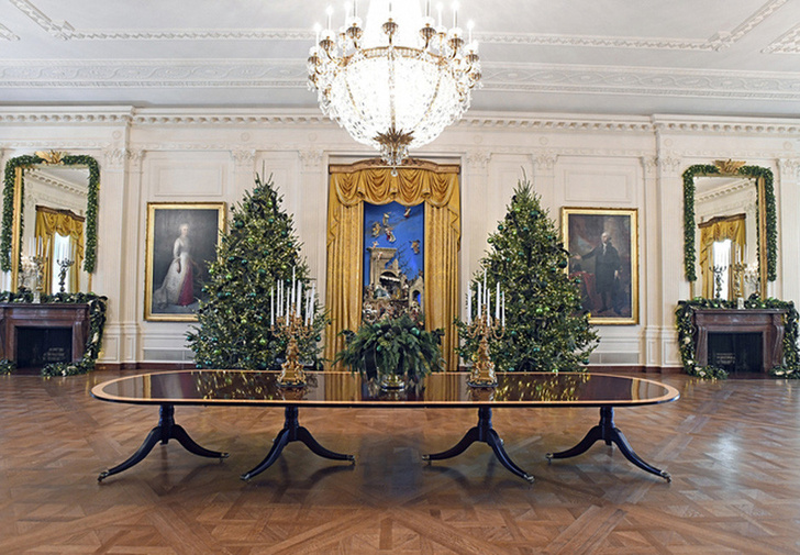 Мелания Трамп украсила Белый Дом к Рождеству фото [10]