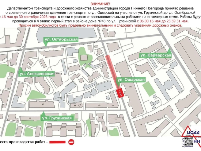 Ограничения вводят с 16 мая до 30 сентября | Источник: администрация Нижнего Новгорода