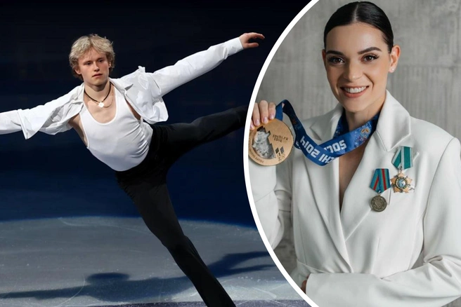 Илья Малинин заявил, что хочет сделать паузу в карьере | Источник: Getty Images/Мэдди Мейер; @adelina_sotnikova14 / T.me
