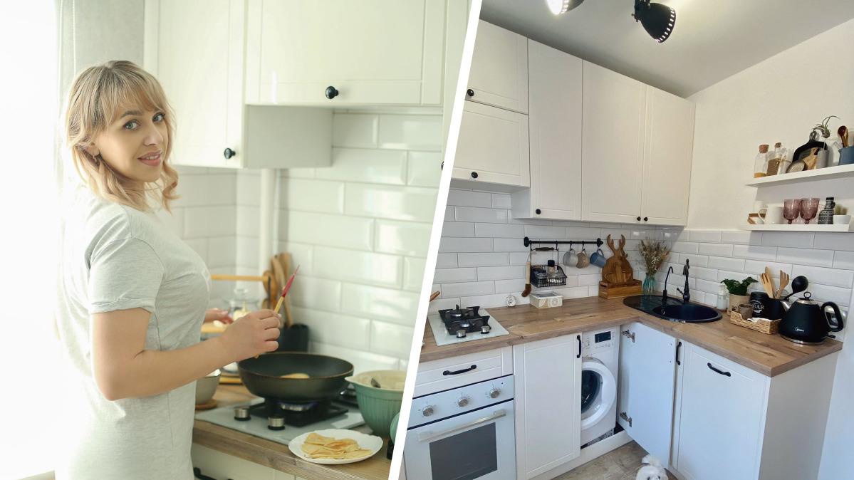 Дизайн маленькой кухни: кухня в хрущевке | Школа ремонта, ремонт своими руками