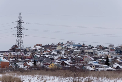 В Новокузнецком районе сотни домов остались без света из-за шторма
