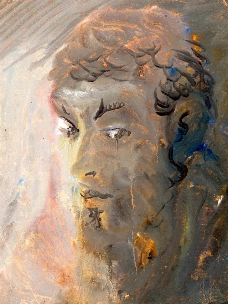 Анатолий Зверев. «Автопортрет». Середина 1950-х | Источник: пресс-служба выставки