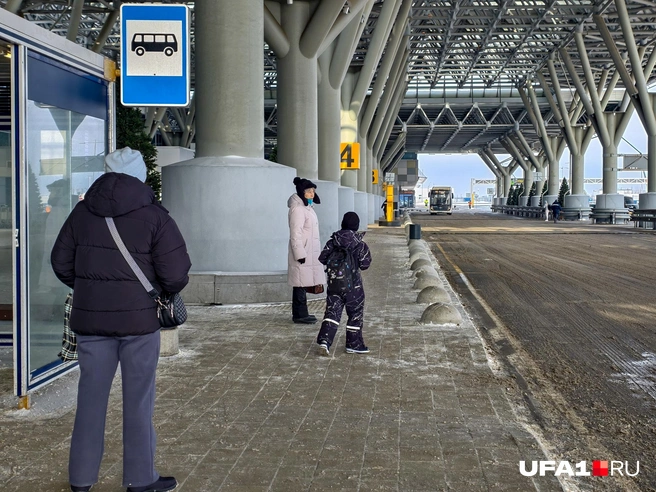 Остановка в удобном месте | Источник: Булат Салихов / UFA1.RU