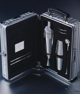 Rimowa выпустит лимитированный коктейльный сет из серебра