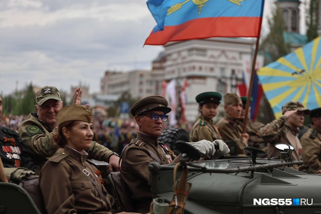 В этом году исполнилось 80 лет Великой Победе! | Источник: Евгений Софийчук / NGS55.RU