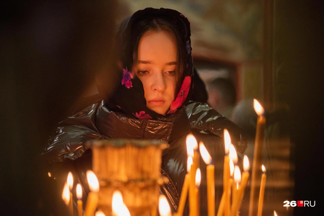 Молодёжь всё чаще приходит на службы | Источник: Надежда Тихомирова / 45.RU