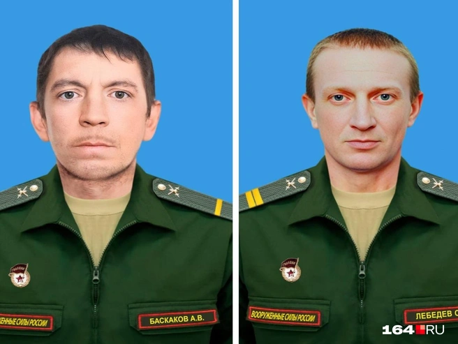 Погибшие в СВО жители Балашова Алексей Баскаков и Сергей Лебедев | Источник: Балашовский район |Администрация / Telegram