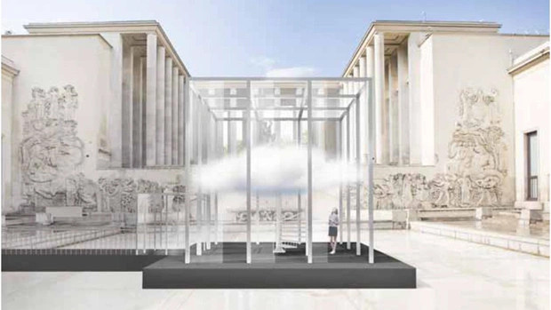 Ароматическое облако в центре Парижа: инсталляция Cartier Parfums