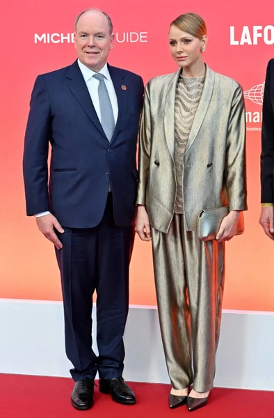 Княгиня Шарлен и князь Альбер II | Источник: соцсети