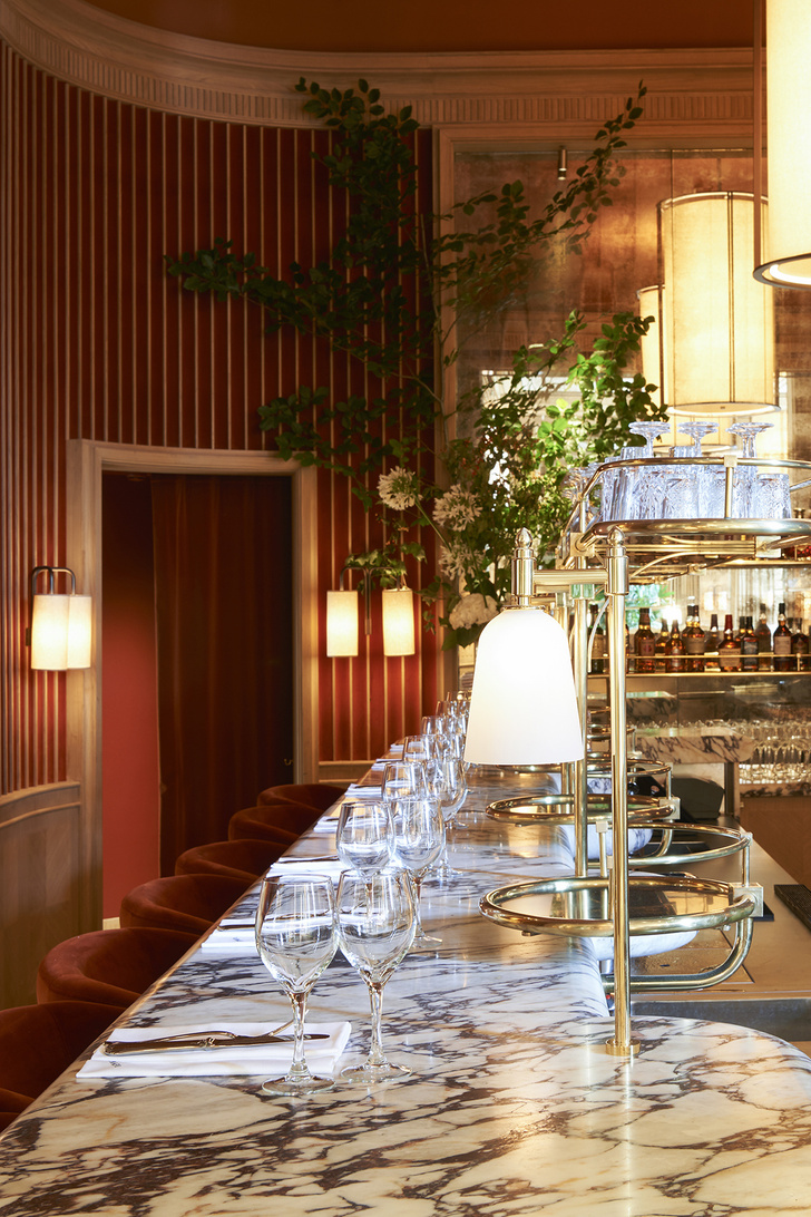 Ресторан Girafe по дизайну Жозефа Дирана в Париже (фото 1)