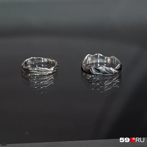 Кольца с морем и горами | Источник: Василина Любимова / 59.RU