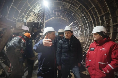 Михаил Котюков рассказал о ходе строительства метро в Красноярске