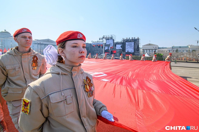 Юнармия хорошо развита в Забайкалье | Источник: Олег Федоров / CHITA.RU