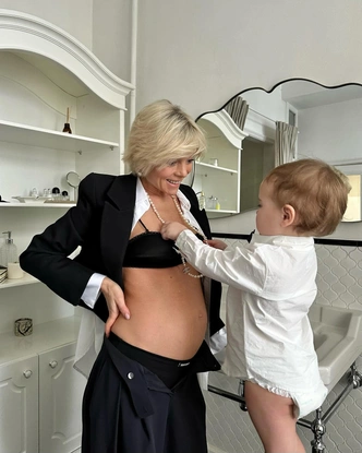 Елена Николаева с сыном