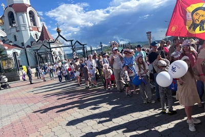 Парад семей прошел в Чите 8 июля: как это было
