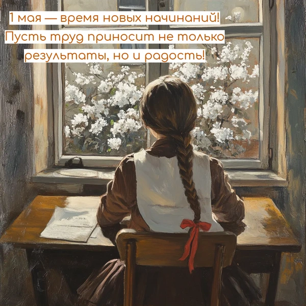 Праздник весны и труда 2025: современные и советские открытки с 1 мая для родных, друзей и коллег | Источник: theDay/Midjourney