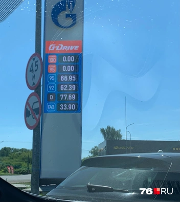 На «Газпромнефти» топливо есть | Источник: Дарья Шарова / 76.RU 