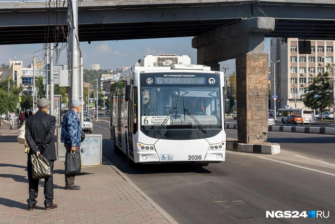 До конца года планируют закупить 150 автобусов на газу | Источник: Артем Ленц / NGS24.RU