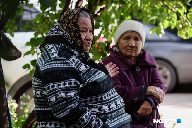 Пенсионерки живут здесь не один десяток лет | Источник: Евгений Софийчук / NGS55.RU