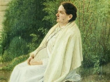 Александра Александровна | Источник: «Портрет жены художника», Соловьев Лев Григорьевич / Воронежский областной художественный музей имени И. Н. Крамского, mkram.ru