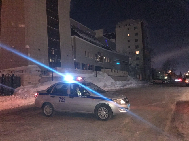 На улице Щетинкина располагается Главное управление МВД по Новосибирской области | Источник: Виктор Трокай