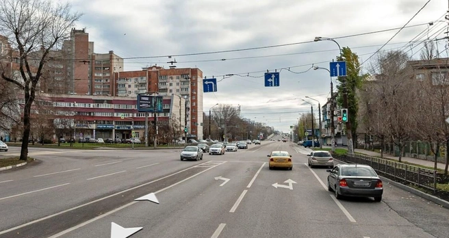 Перекресток, о котором идет речь | Источник: «Яндекс Карты» / yandex.ru/maps