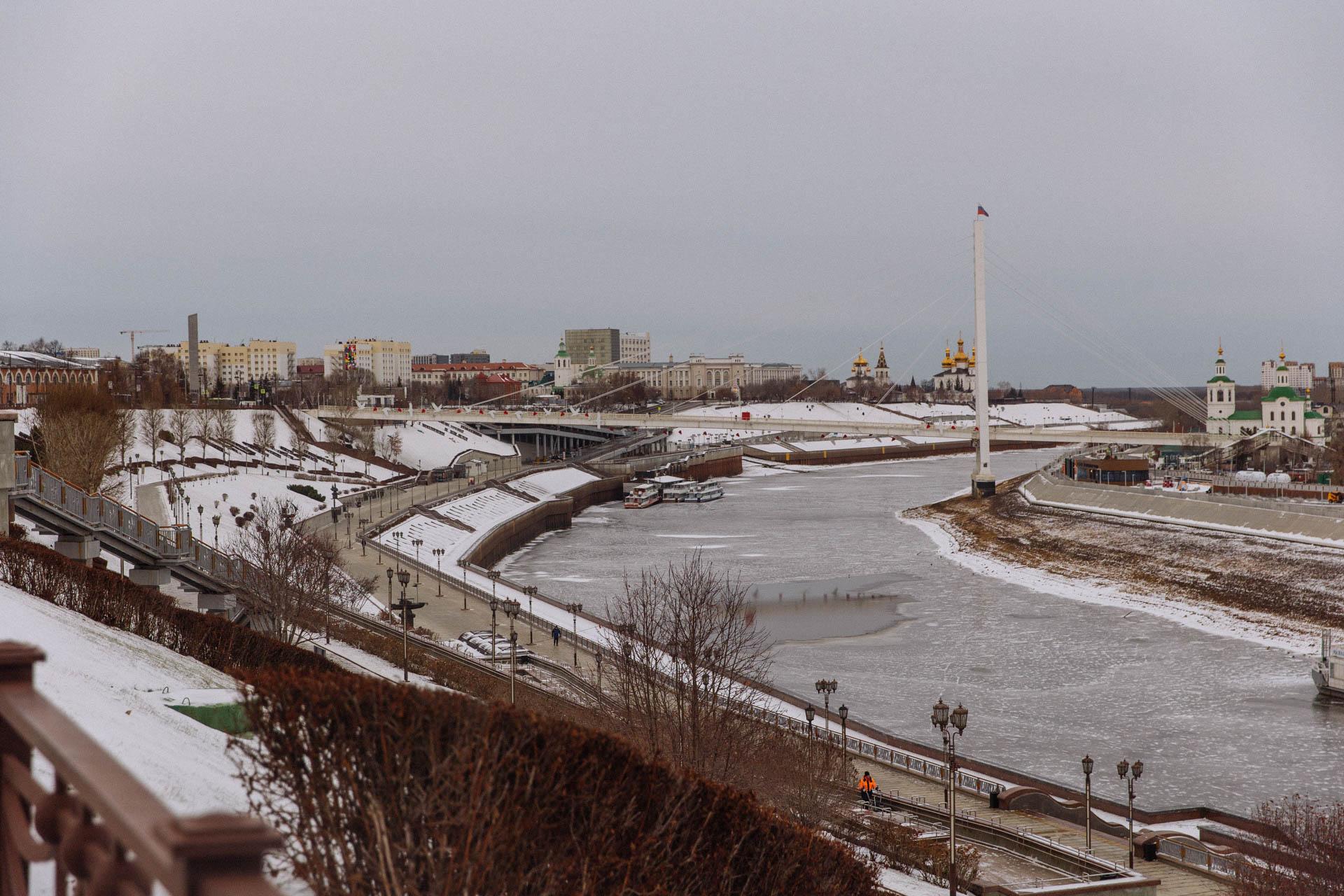 Как количество выпавшего в Тюмени снега повлияет на полноводность Туры весной? Неожиданный прогноз
