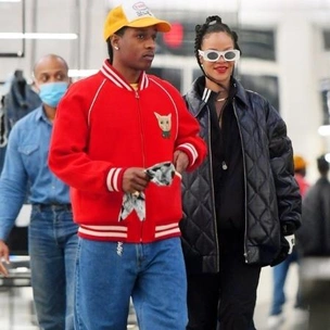 Рианна и Asap Rocky в Нью-Йорке