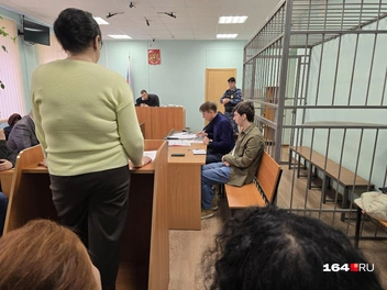 В зале судебных заседаний | Источник: Семен Коротов-Майбах / 164.RU