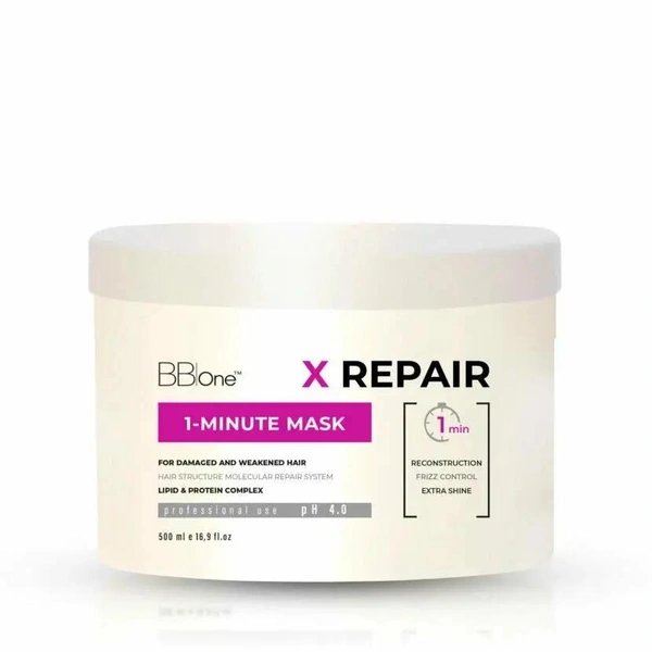 Маска для восстановления волос, 1 МИНУТА! Х Repair 1-Minute Mask BB One