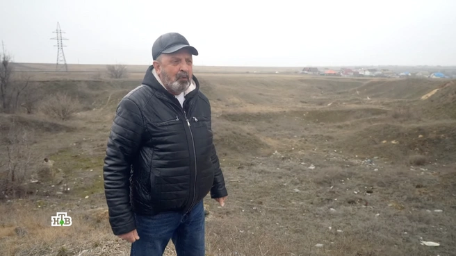 Сергей Миронов на месте обнаружения трупа в 1989 году | Источник: программа «Следствие вели», выпуск от 17.06.2025 / НТВ.RU