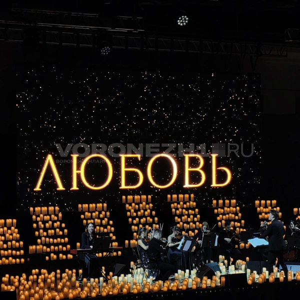 Любовь стала лейтмотивом концерта | Источник: Андрей Пашинский / Voronezh1.ru