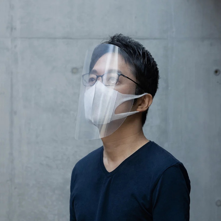 Новый способ сделать маску от дизайнера Токудзина Йошиоки (фото 0)