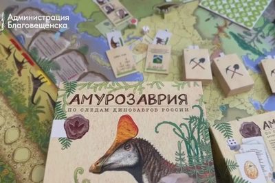 В Благовещенске выпустили настольную игру «Амурозаврия»