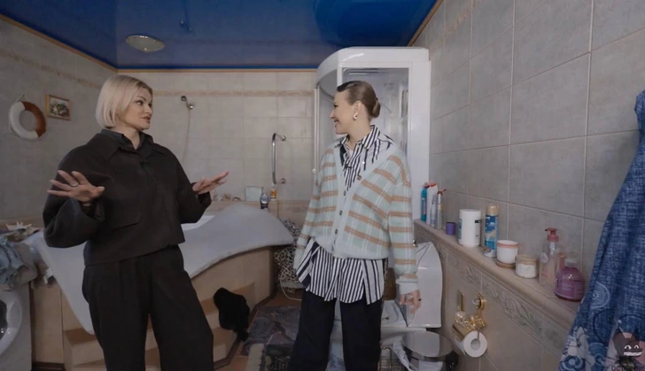 Ванная комната в доме Круга