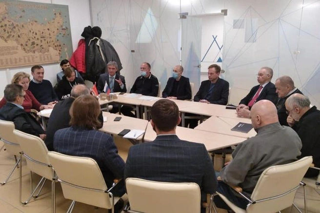 Конференция в СФУ по поводу новых малых городов | Источник: Евгений Пащенко