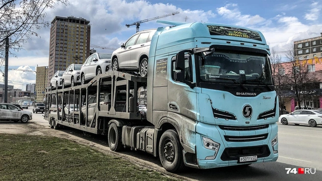 Автовоз с новыми Haval M6. Китайская марка на пару с Tenet лидирует в сегменте иностранных машин | Источник: Артем Краснов