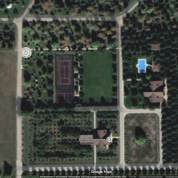 Центральные здания | Источник: GoogleEarth.com