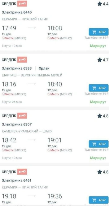 Это скриншот от 12 декабря | Источник: читательница E1.RU