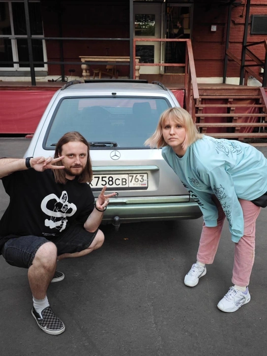 Николай ведет подкаст вместе с комедианткой Верой Котельниковой | Источник: «Правило34» / Instagram (принадлежит организации Meta — деятельность признана экстремистской и запрещена на территории РФ)