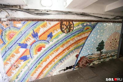 Переход в центре Ростове закроют на полгода для реконструкции мозаики