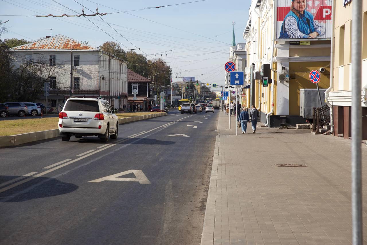 В Ярославле появилась новая выделенная полоса для транспорта. Где 