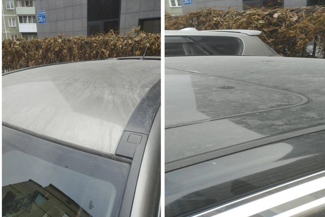 Пыль ложится плотным слоем | Источник: читатель НГС