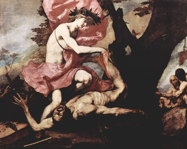 Хосе де Рибера. «Аполлон и Марсий». 1637 | Источник: Wikimedia Commons