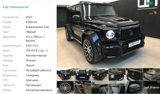 Машина для миллионера: самые популярные в России автомобили дороже $100 000