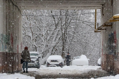 Нижний Новгород в снежном плену