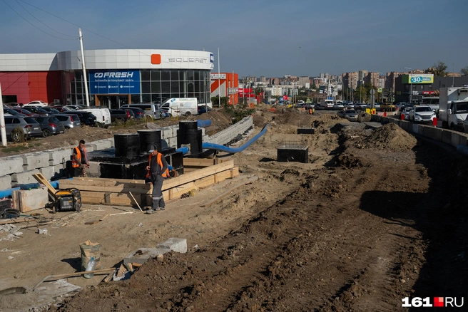 Дорогу сначала собирались закончить в 2024 году. Не вышло | Источник: Евгений Вдовин / 161.RU