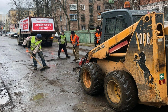 Благодаря усилиям «МебельМаркт» район преображается | Источник: «МебельМаркт»