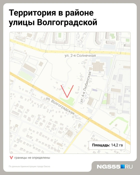 Участок на Волгоградской пока не имеет четких границ  | Источник: Евгения Бикунова / Городские медиа 