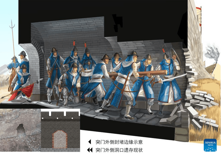 В Великой Китайской стене нашли 130 тщательно замаскированных дверей: зачем они были нужны?